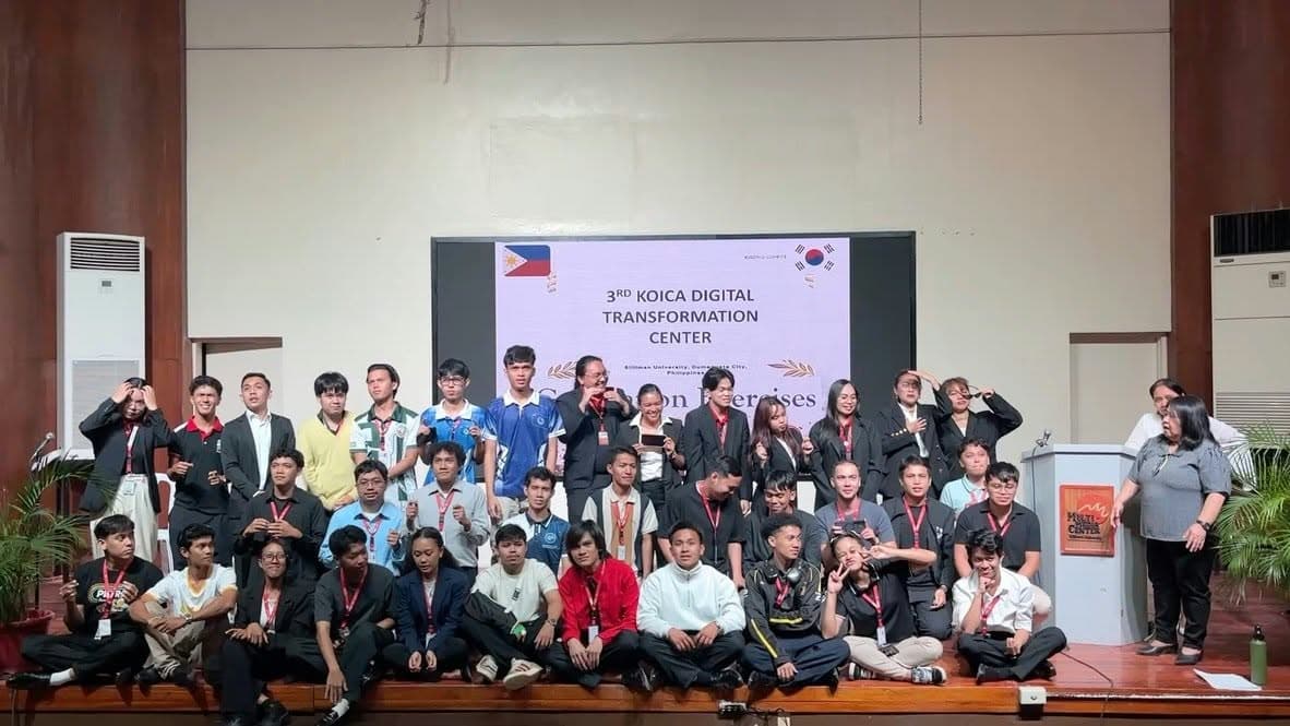 KOICA participants after presentation exercises