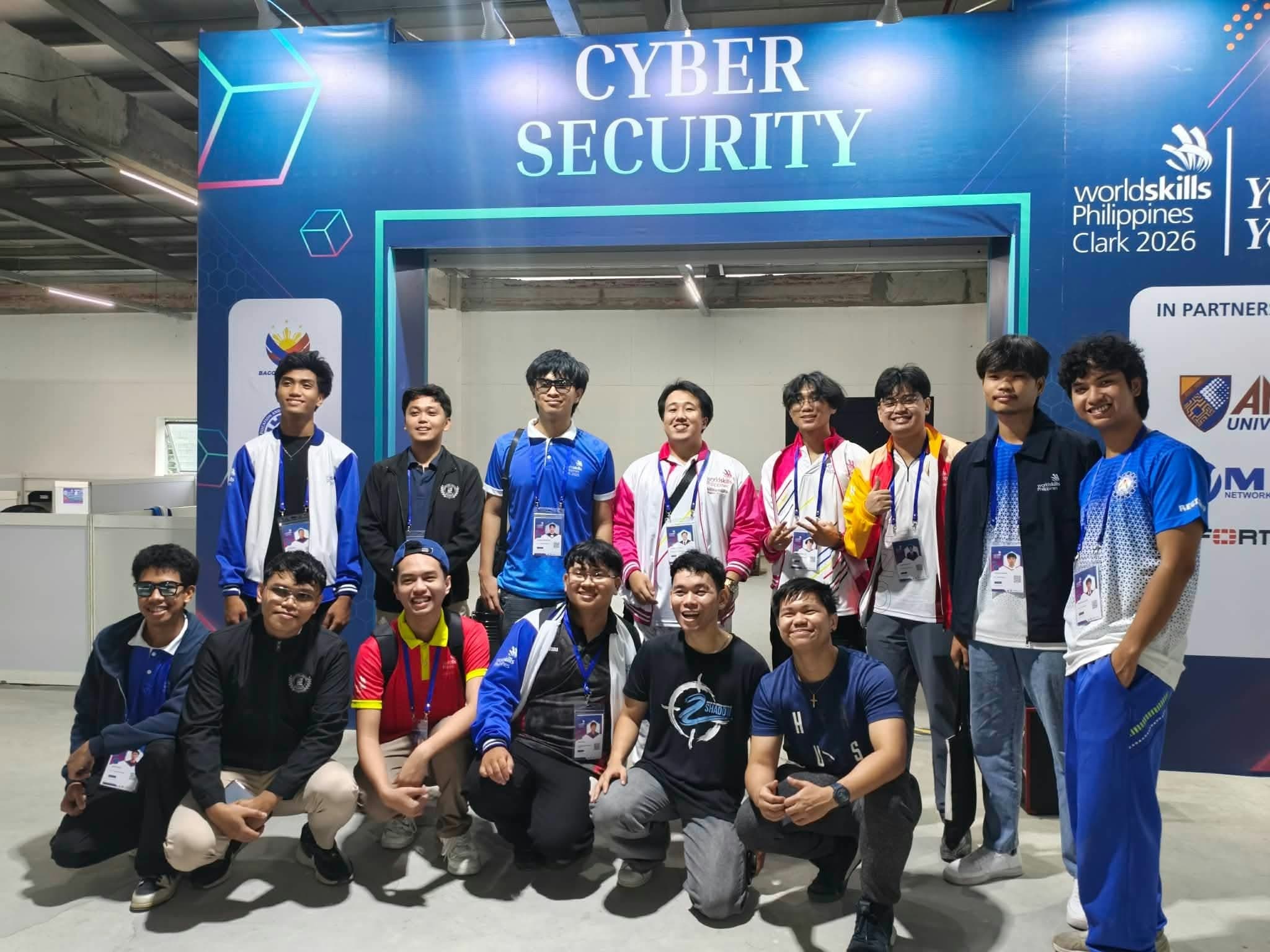 Cybersecurity competitors at WorldSkills Philippines Clark 2026